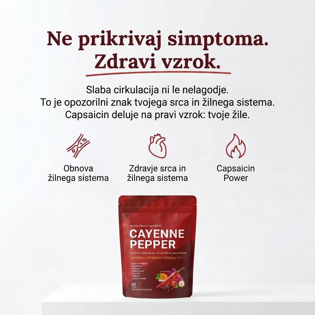VIRZAV® Capsaicin Power – Cayenne Pepper kapsule