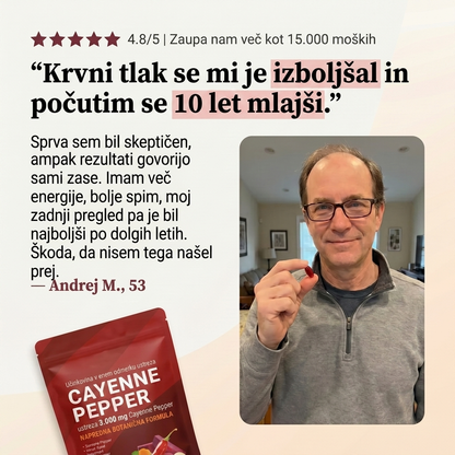 VIRZAV® Capsaicin Power – Cayenne Pepper kapsule